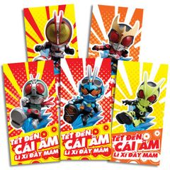 Bao lì xì Kamen Rider