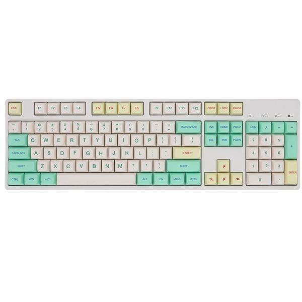  Bộ Keycap bàn phím cơ Pokemon Bulbasaur XDA PBT Set 162 nút 