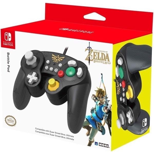  Tay HORI GameCube cho Nintendo Switch - Zelda - Phụ kiện cao cấp 