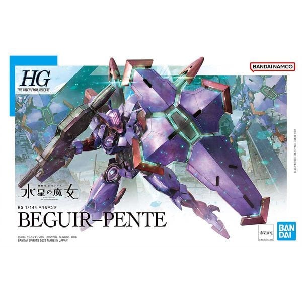 Mô hình Beguir-Pente HG 1/144 Gundam the Witch from Mercury siêu đẹp