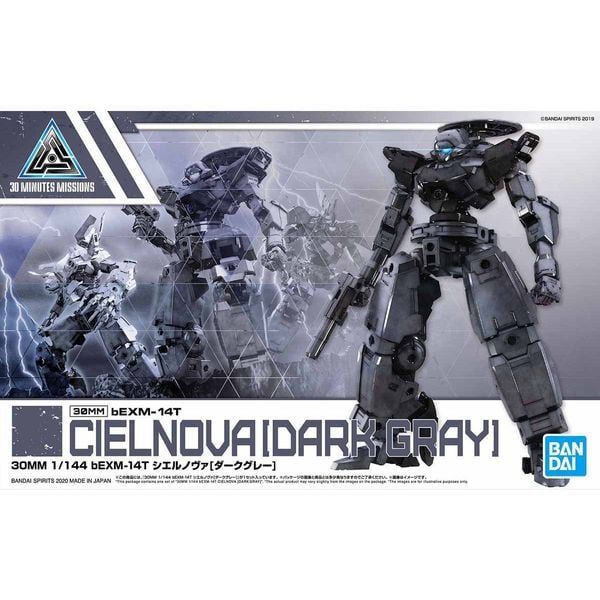  bEXM-14T Cielnova Dark Gray - 30MM 1/144 - Mô hình robot chính hãng Bandai 