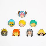  Huy hiệu kim loại One Piece Chibi Face 