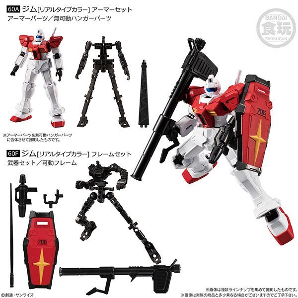  Mobile Suit Gundam G Frame FA REAL TYPE SELECTION - GM 