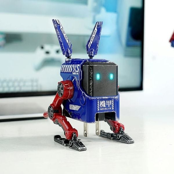 Củ sạc nhanh GravaStar Alpha65 GAN 65W Blaze Blue chính hãng thiết kế ấn tượng chất liệu cao cấp an toàn tương thích nhiều thiết bị