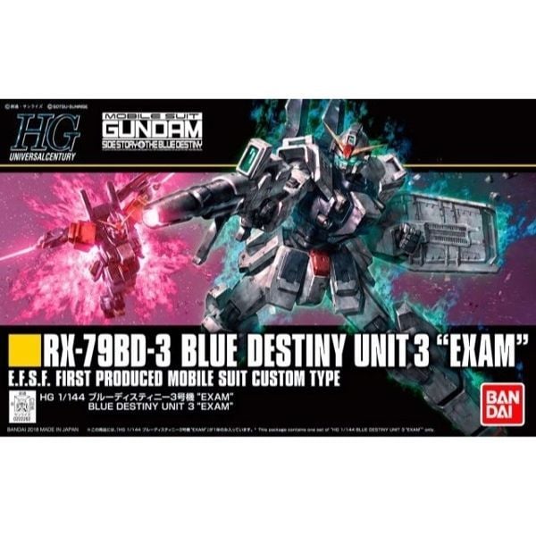 Blue Destiny Unit 3 ''Exam'' (HGUC - 1/144) (Mô Hình Gundam)