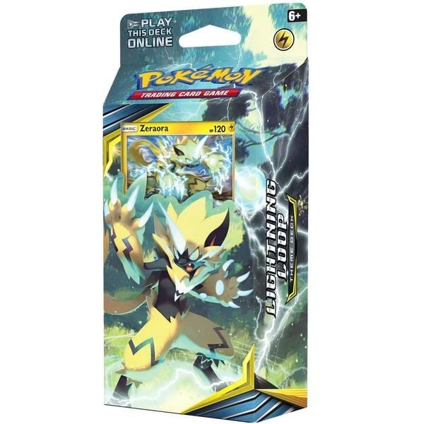 Bộ bài Pokemon Lightning Loop theme deck chính hãng