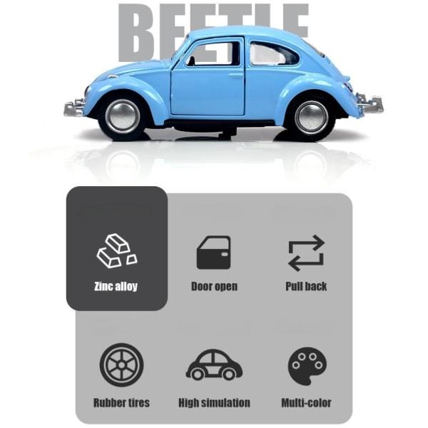 Mô hình xe con bọ Beetle kim loại 1:36 dây cót MC5 giá tốt – nShop ...