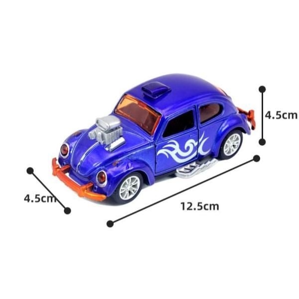  Mô hình xe con bọ độ Beetles kim loại 1:36 dây cót MC5 