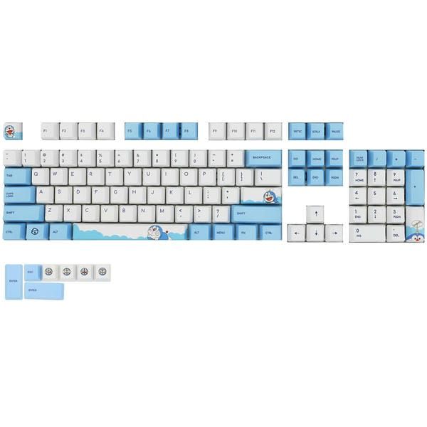  Bộ Keycap bàn phím cơ Doraemon OEM PBT Full Set 111 Nút 