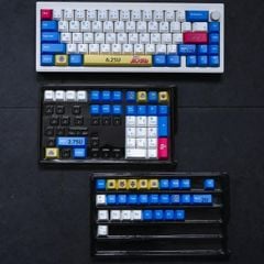 Bộ Keycap bàn phím cơ Mobile Suit Gundam OEM PBT Full set 129 nút