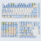  Bộ Keycap MDA PBT Dye-Sub cho bàn phím cơ Baby Shark 143 nút 