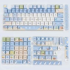 Bộ Keycap MDA PBT Dye-Sub cho bàn phím cơ Baby Shark 143 nút