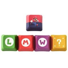 Set nút Keycap Super Mario Colorful cho phím cơ