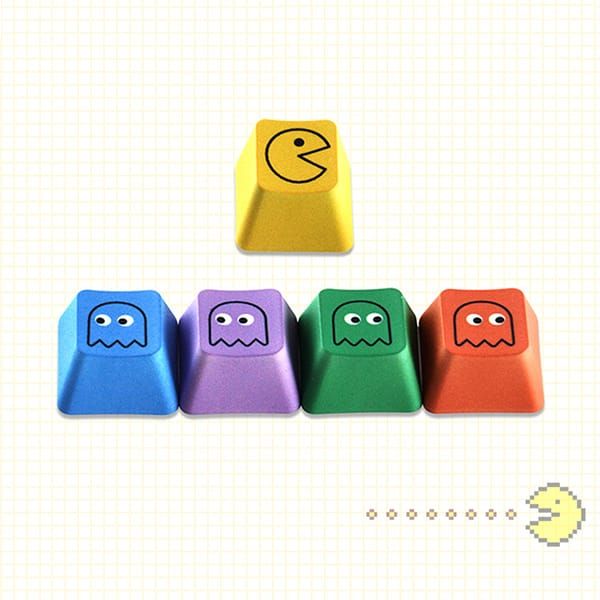  Bộ nút nhựa Keycap Pacman nhiều màu cho phím cơ 