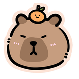  Lót Chuột Trang Trí Bo Viền Capybara Vol 1 