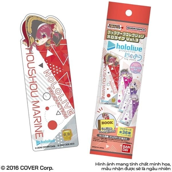 Thẻ bookmark hololive collection chính hãng Bandai Vol 3