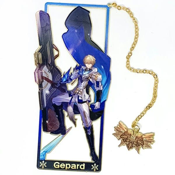  Bookmark Kẹp sách kim loại nhân vật Honkai Star Rail Vol 1 