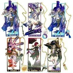 Bookmark Kẹp sách kim loại nhân vật Honkai Star Rail Vol 2