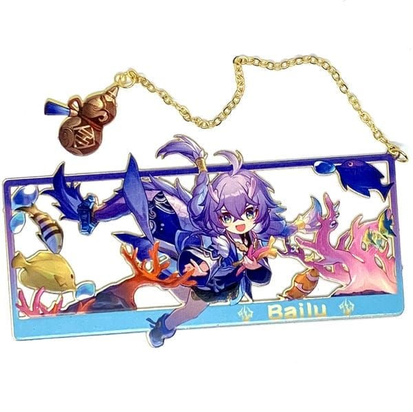  Bookmark Kẹp sách kim loại nhân vật Honkai Star Rail Vol 3 