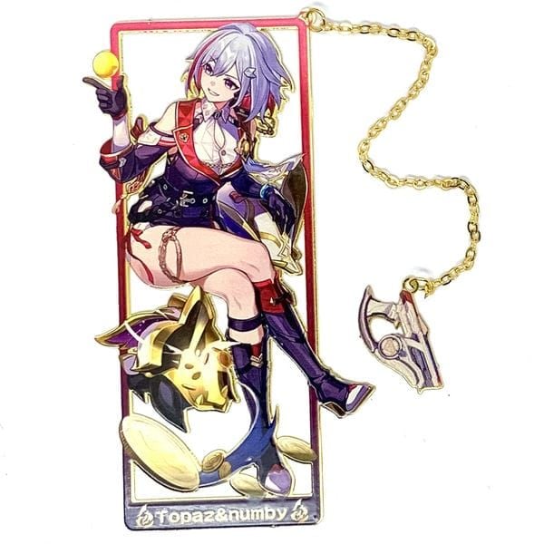  Bookmark Kẹp sách kim loại nhân vật Honkai Star Rail Vol 3 