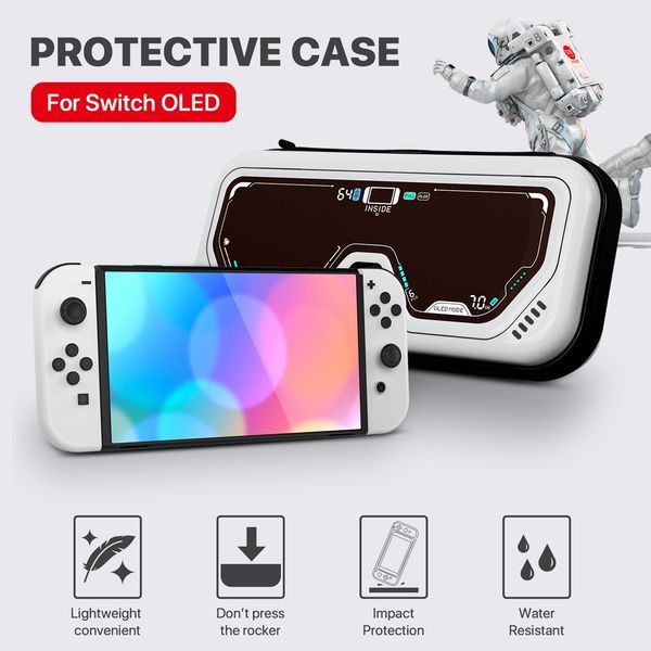  Bóp đựng Nintendo Switch OLED loại cứng IINE - White Sunglasses 