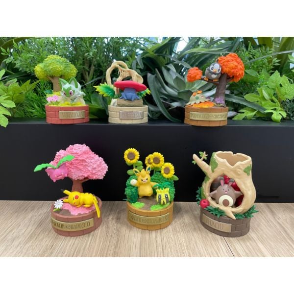  Hộp mù Pokemon A Little Tale of the Forest Blind Box Re-ment 