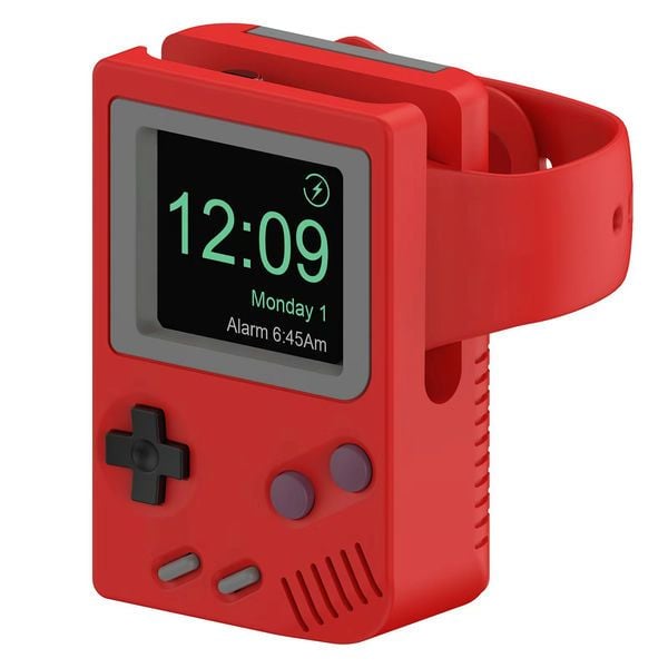 Cover Dock sạc đồng hồ Apple Watch hình máy GameBoy Retro Đa Dạng Màu Phù Hợp làm quà tặng sinh nhật lưu niệm