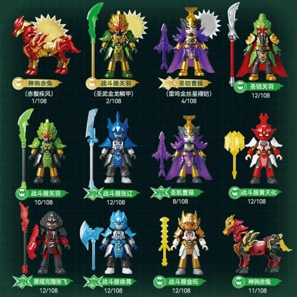  Hero Infinity Galaxy Version Turbo 03 Hero‘s Journey Blind Box Figures - Blokees 85028 
