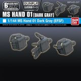  Builders Parts HD 1/144 MS Hand 01 EFSF Dark Gray 