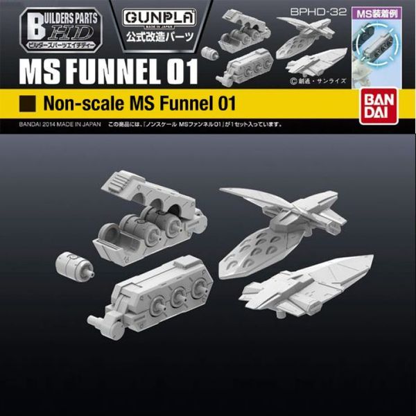 Builders Parts HD MS Funnel 01 gundam chính hãng