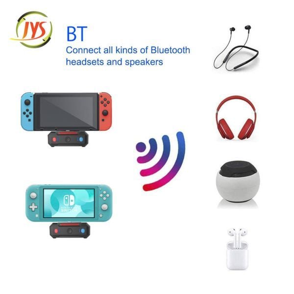  JYS 2 in 1 TV converter and audio adapter cho Nintendo Switch 