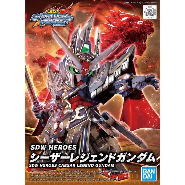 Caesar Legend Gundam SDW Heroes chính hãng Bandai