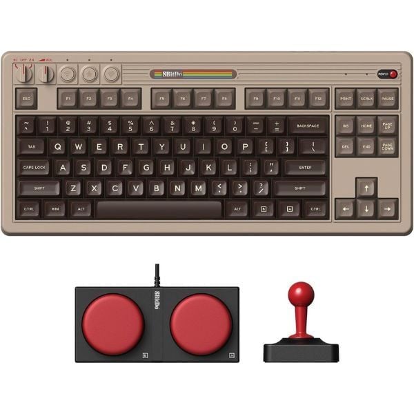  Bàn phím cơ 8BitDo Retro Mechanical Keyboard - C64 Edition 