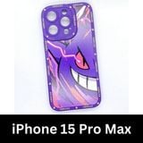  Ốp lưng Pokemon Gengar Face cao cấp cho iPhone 15/Plus/Pro/Pro Max iPhone 16 Pro/Pro Max 
