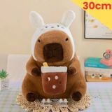  Gấu bông chuột lang nước Capybara 30cm đáng yêu 