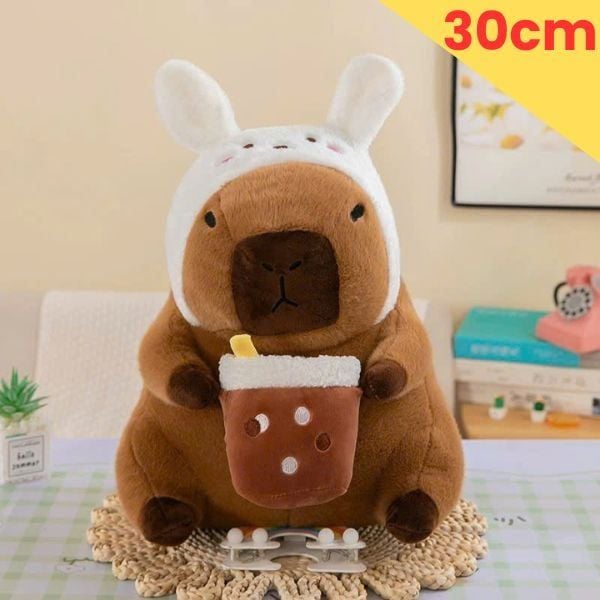  Gấu bông chuột lang nước Capybara 30cm đáng yêu 