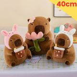  Gấu bông chuột lang nước Capybara 40cm đáng yêu 