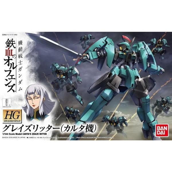 Carta's Graze Ritter - HGIBO 1/144 - Mô hình Gundam chính hãng Bandai