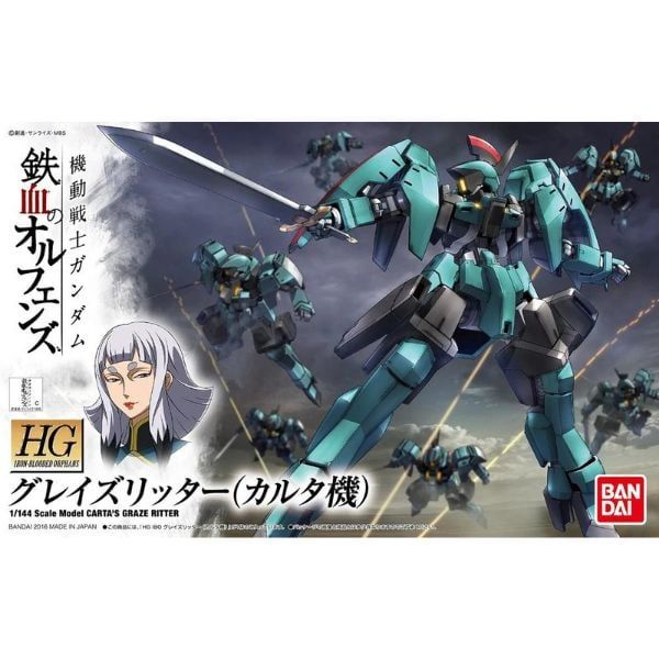  Carta's Graze Ritter - HGIBO 1/144 - Mô hình Gundam chính hãng Bandai 