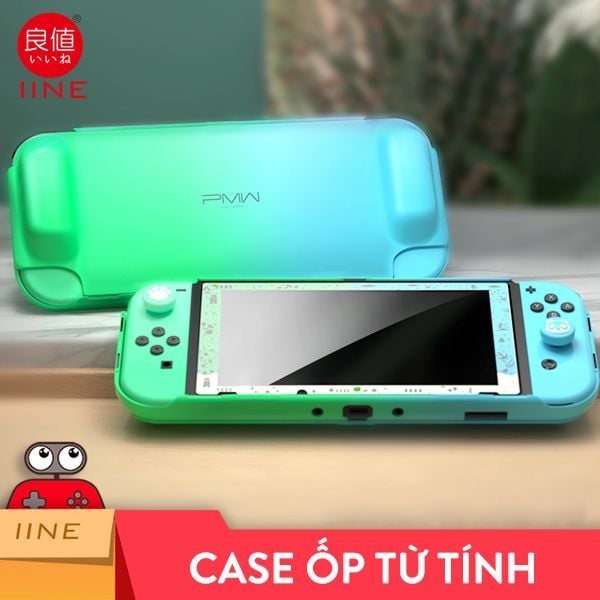 Case bảo vệ từ tính IINE cho Nintendo Switch Animal Crossing chính hãng phân phối