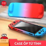 Case bảo vệ từ tính IINE cho Nintendo Switch - Neon Red Blue