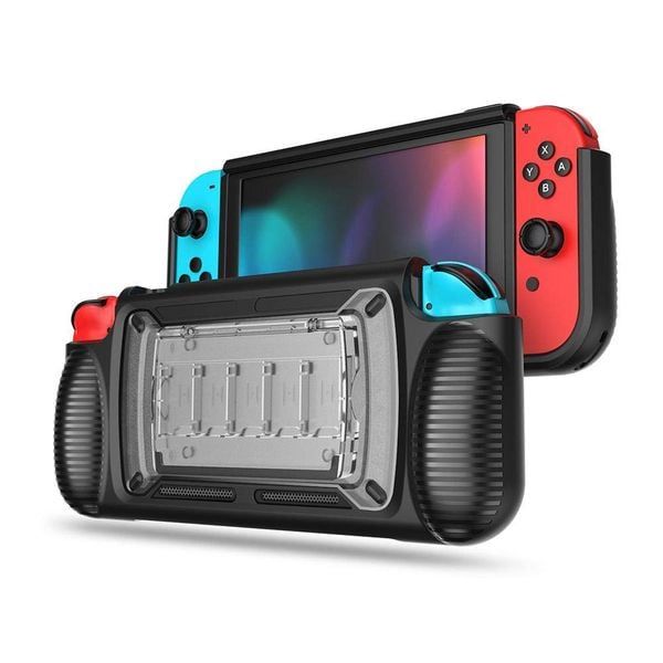  Case Grip kiêm hộp đựng game và đế dựng cho Nintendo Switch 