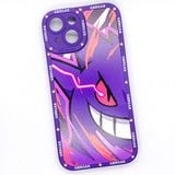  Ốp lưng Pokemon Gengar Face cao cấp cho iPhone 15/Plus/Pro/Pro Max iPhone 16 Pro/Pro Max 