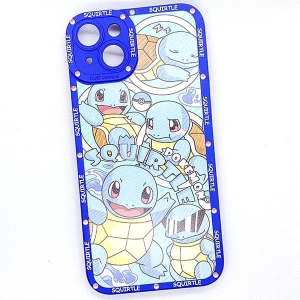  Ốp lưng Pokemon Squirtle cao cấp cho iPhone 15/Plus/Pro/Pro Max 