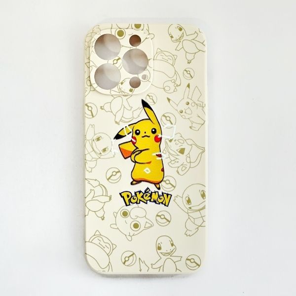  Case ốp họa tiết Pokemon Pikachu Minimal cho iPhone 14/Plus/Pro/Pro Max 