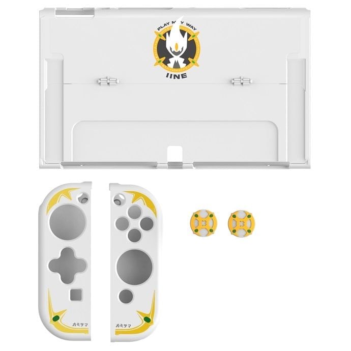  Ốp lưng máy Switch OLED kèm case Joy-con Pokemon Legend Arceus IINE 