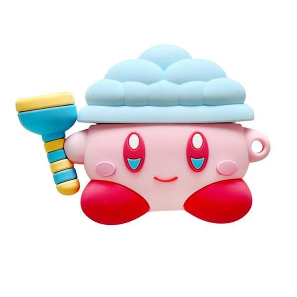 Case silicon cho AirPods Kirby Snow Ice chống sốc Silicon giá rẻ