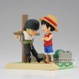  One Piece World Collectable Figure Log Stories Monkey D. Luffy & Roronoa Zoro 