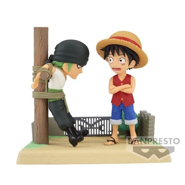  One Piece World Collectable Figure Log Stories Monkey D. Luffy & Roronoa Zoro 