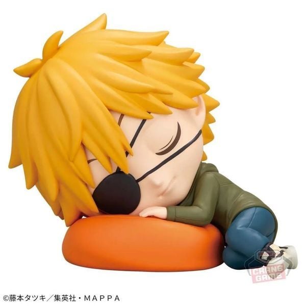 mô hình Chainsaw Man Q Posket Sleeping Denji chính hãng